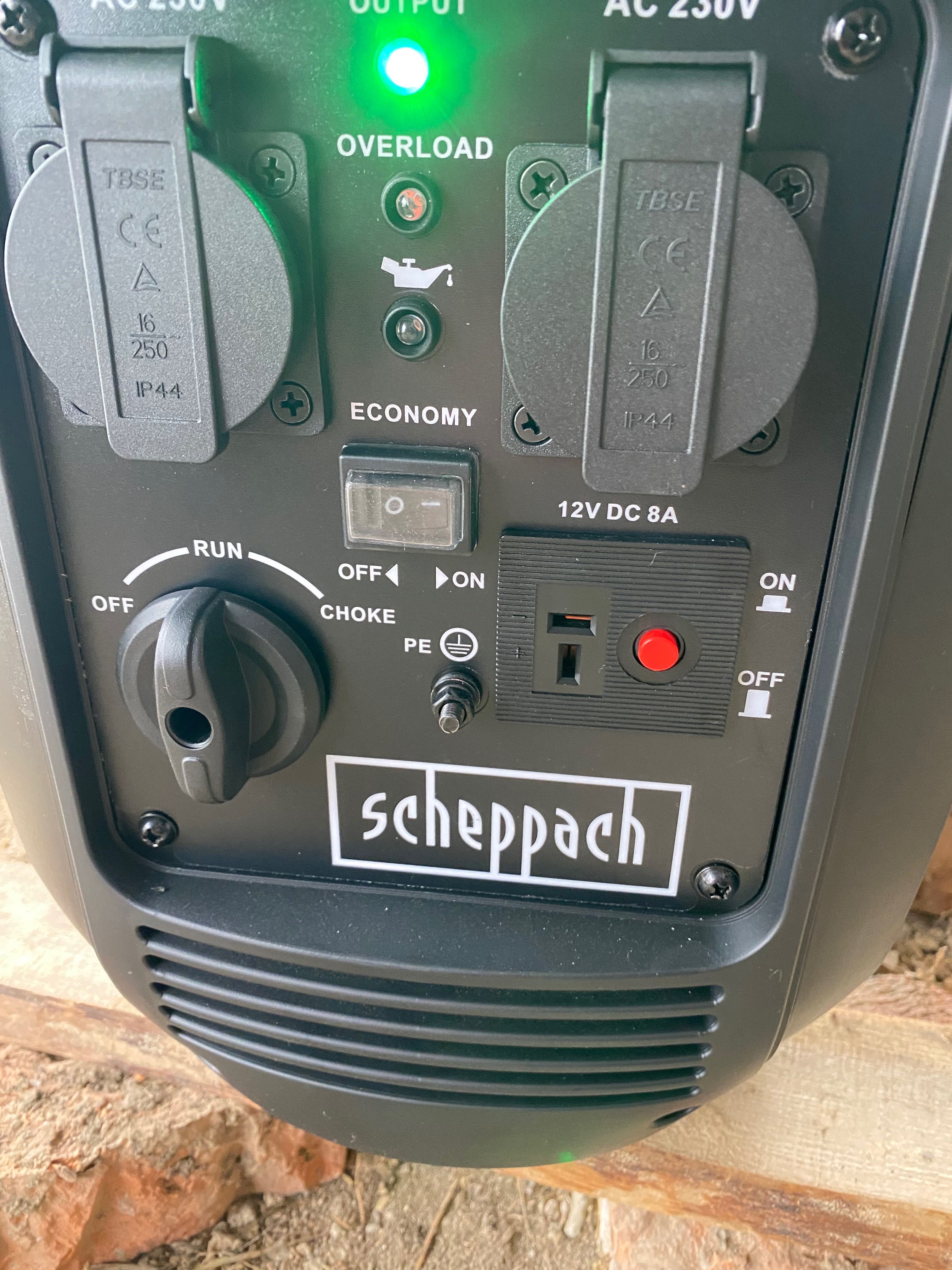 Инверторний генератор Scheppach 2500