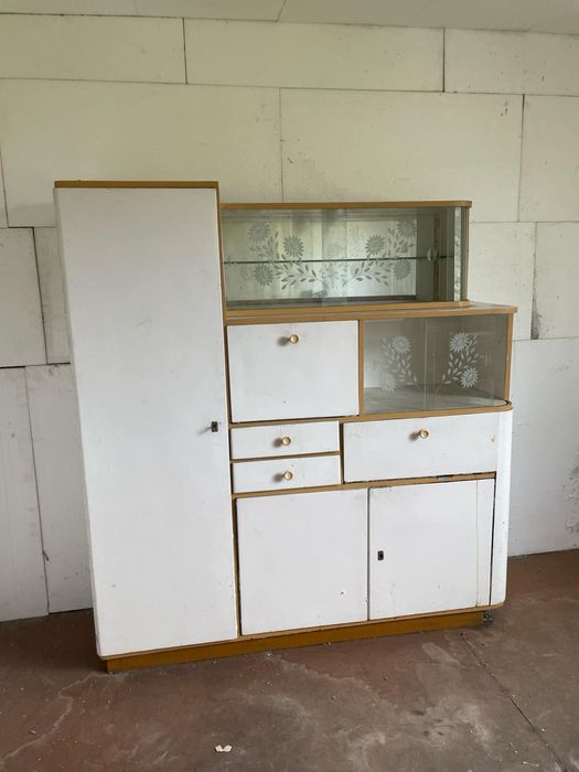 kredens kuchenny PRL lata 60.