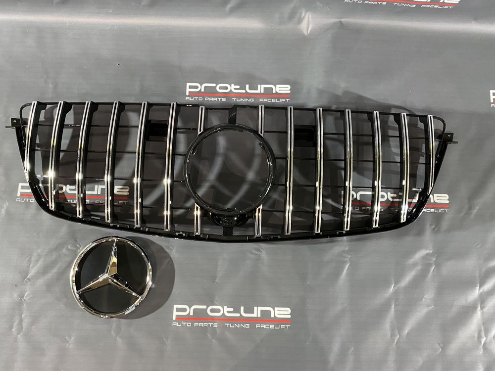 Решетка радиатора Mercedes X166 W166 GL GLS GT Panamericana AMG GLE