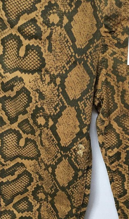 Spodnie NOWE Panterka Zara S 36 Cętki Wyższy Stan