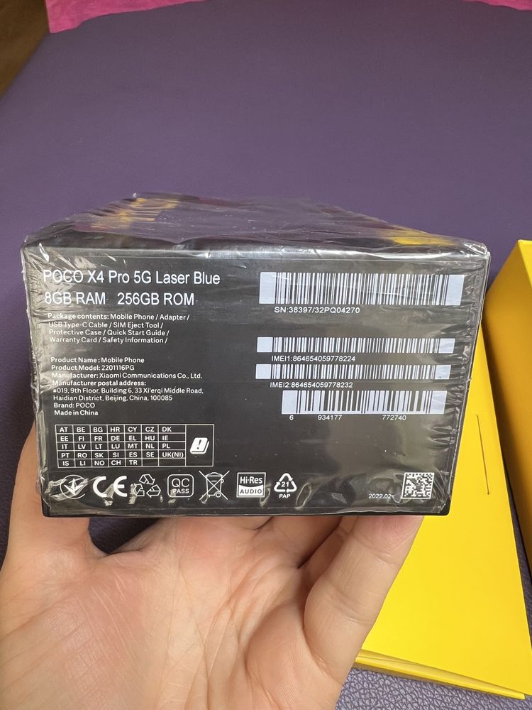 Продам POCO X4 Pro 5G Laser Blue