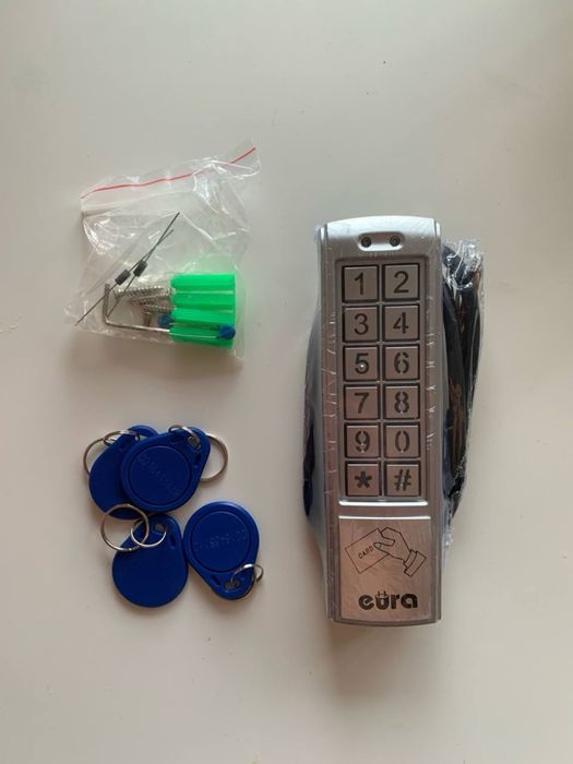 Kontroler dostępu Eura AC-30C7 – zestaw z kartami RFID