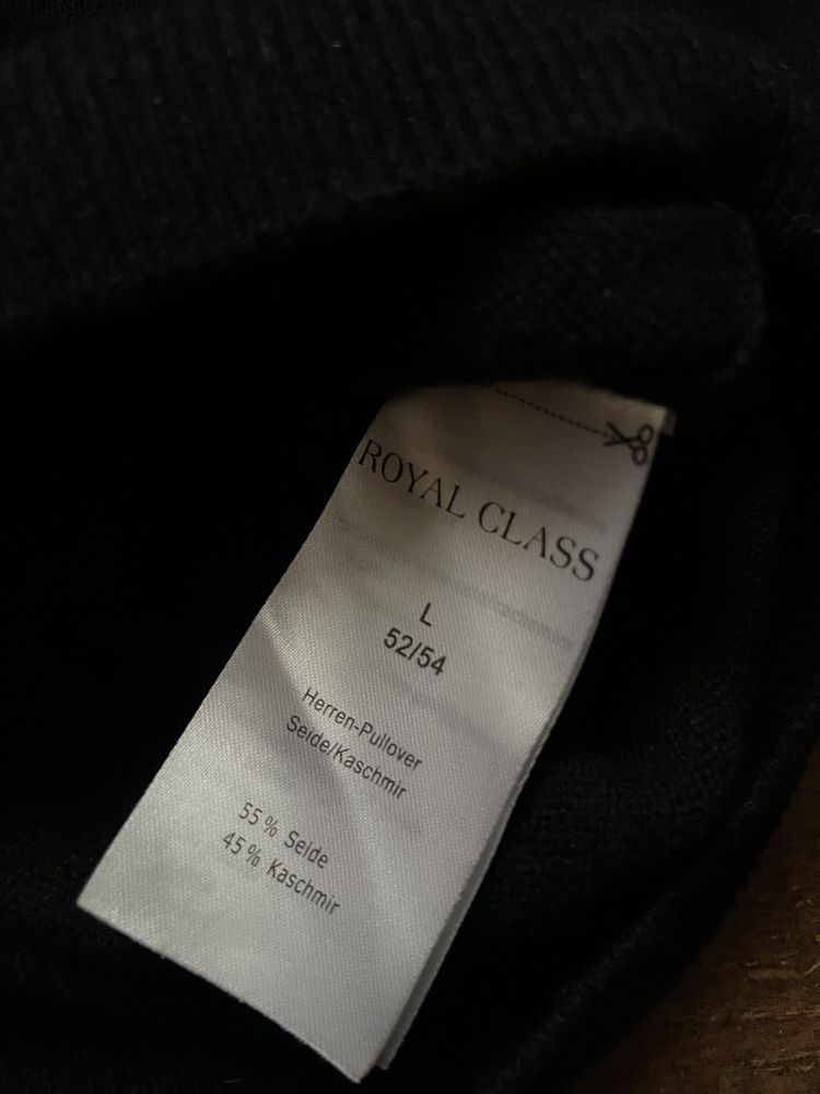 Свитер кофта Royal Class шовк кашемир ОРИГИНАЛ | мужская одежда