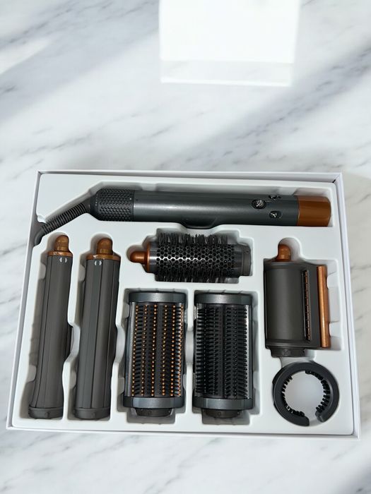 Dyson Airwrap HS05 Nickel — стайлер 6 насадок для волосся