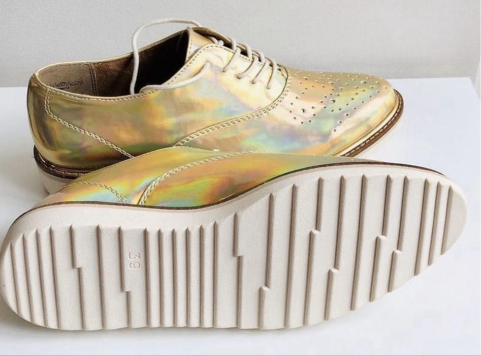 Броги, туфлі, мокасіни, marco tozzi, оригінал. Нові.