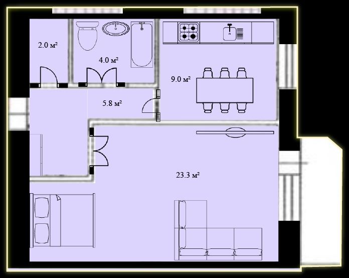Квартира (1-,2-,3-кімнатна) в новобудові. 550$ -1 м2. ЗНИЖКА!