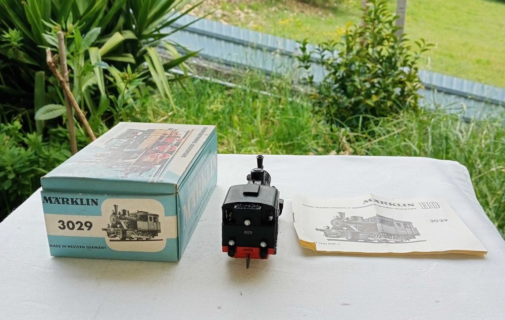 MARKLIN 3029, caixa original e folheto (Reservado MC)