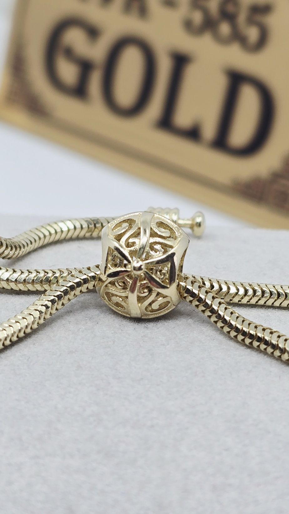 Złoty charms próba 585 14k