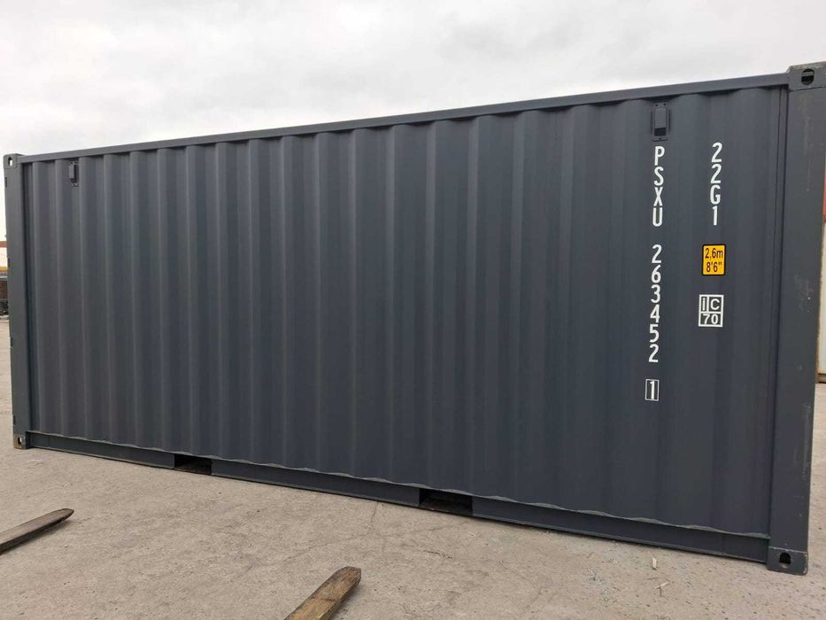 Kontener 20 DC one way RAL 7016