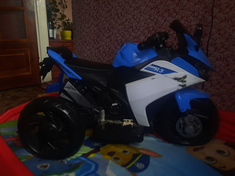 Електро мотоцикл дитячий