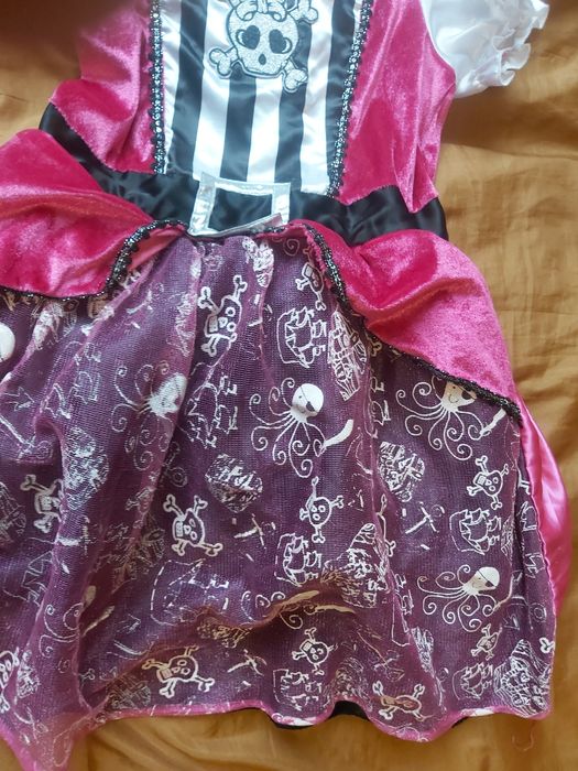 Strój karnawałowy PIRATKA roz 140 nr 8