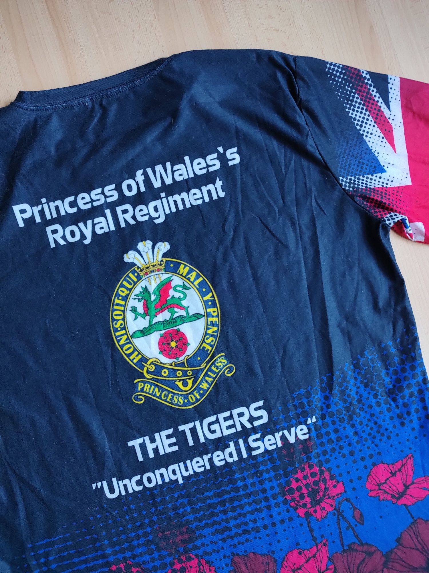 Koszulka t-shirt męski militarna The Princess of Wales's Royal Regimen