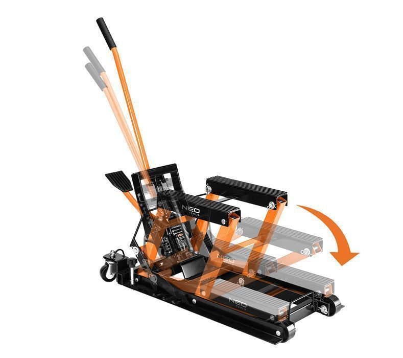 Mobilny Podnośnik Hydrauliczny Do Quadów I Motocykli. Udźwig 680 Kg