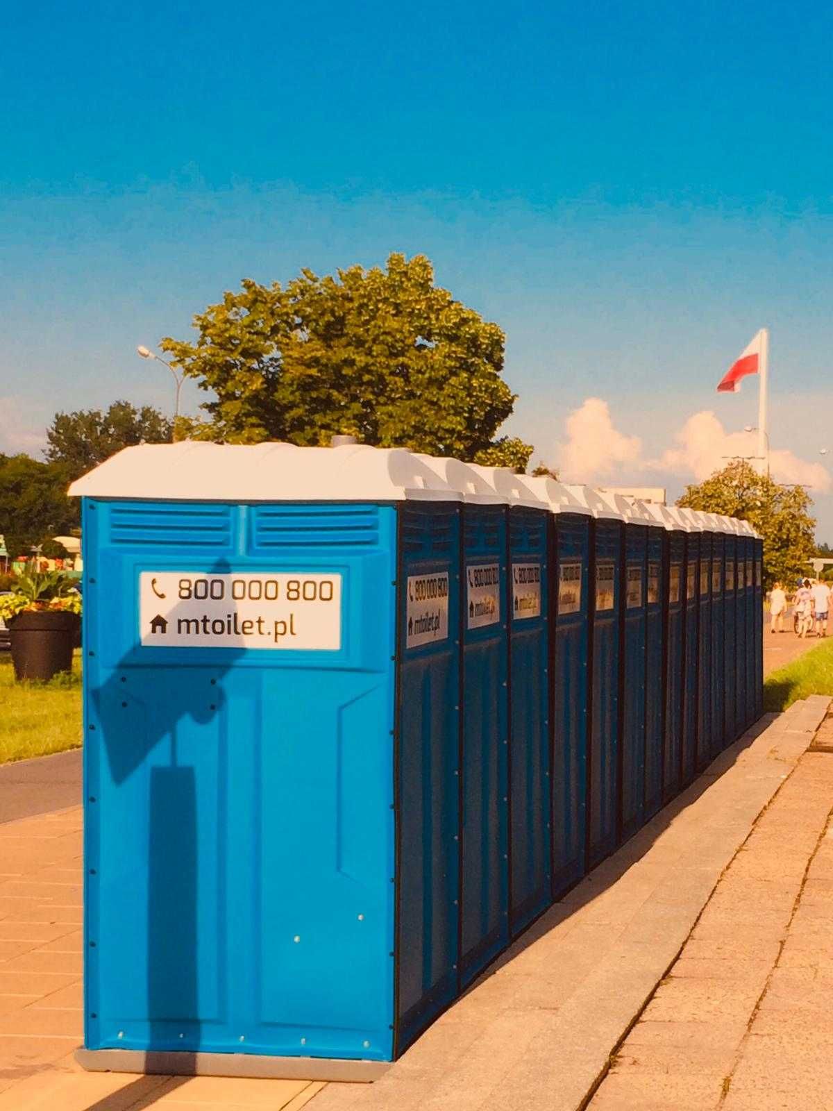 Toaleta przenośna wynajem toalety toalet kabina wc na budowę imprezę