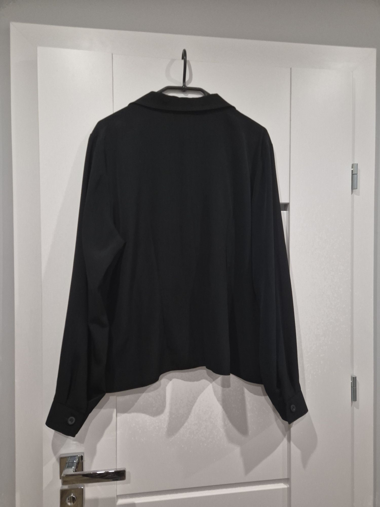 Koszula bluzka czarna 3-4 XL