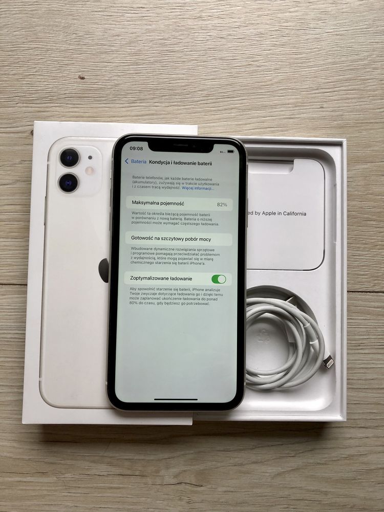 iPhone 11   100% Sprawny w perfekcyjnym Stanie