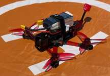 Nowy dron FPV 3 cali (ELRS, GPS, analog) + 2 baterie Tattu 3s 850mAh