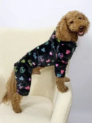 Одяг для собак / махровий костюм