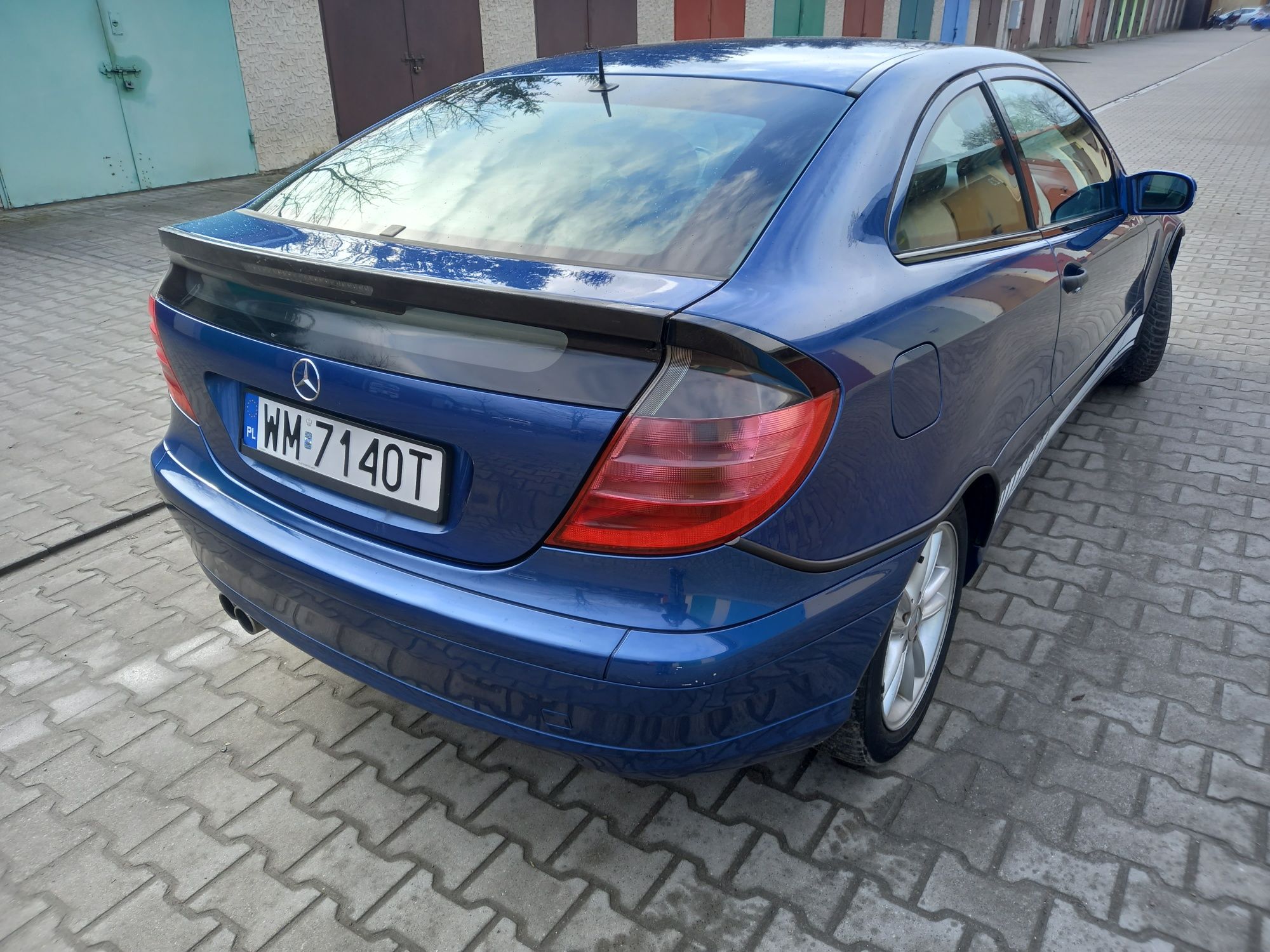 Mercedes C 200 Kompresor ( benzyna + gaz, webasto )