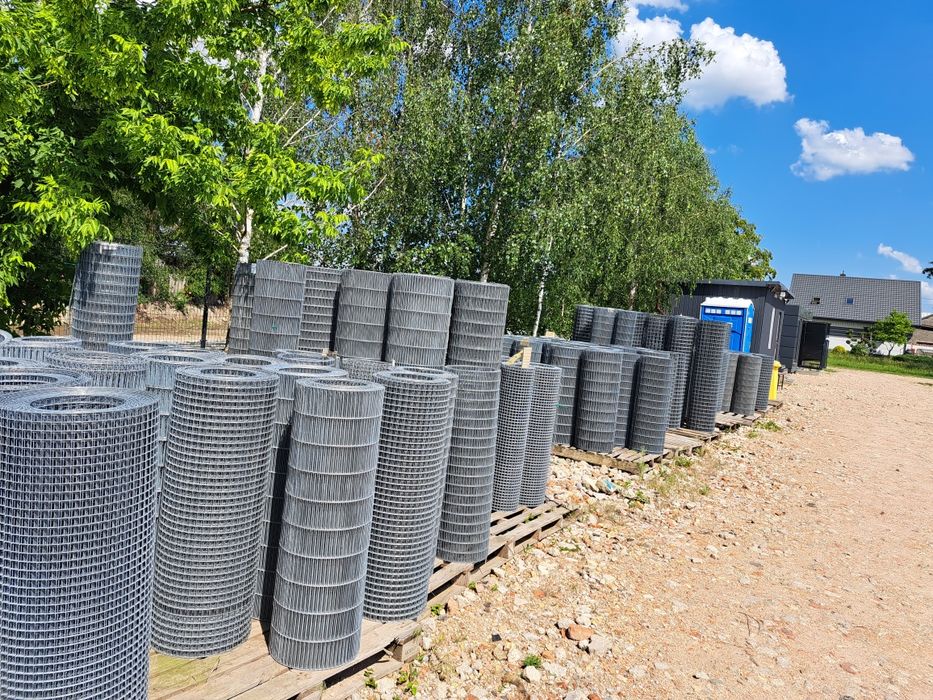 siatka zgrzewana 19x19x1,6 mm  10 mb kury,gołębie,papugi,woliera