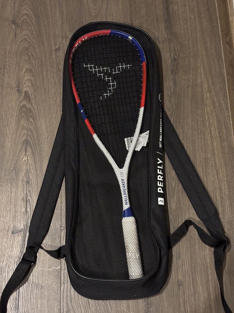 Rakieta do squasha Perfly Wallbreaker 155 + torba