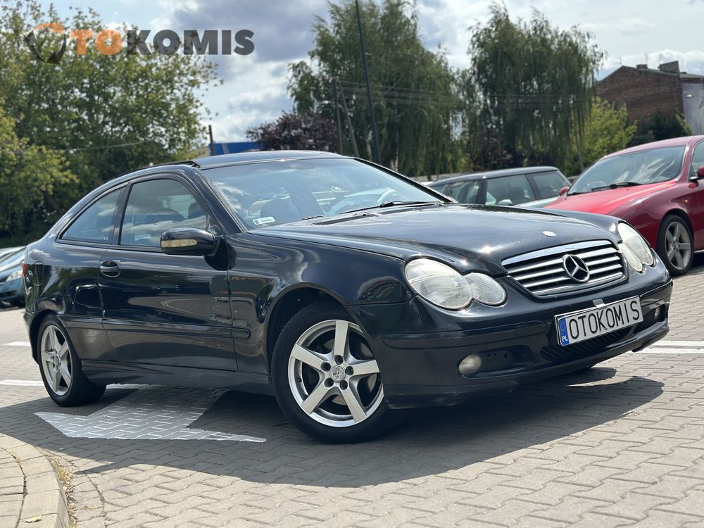 Mercedes C180 kompressor, 2002 rok automat 1.8 LPG
