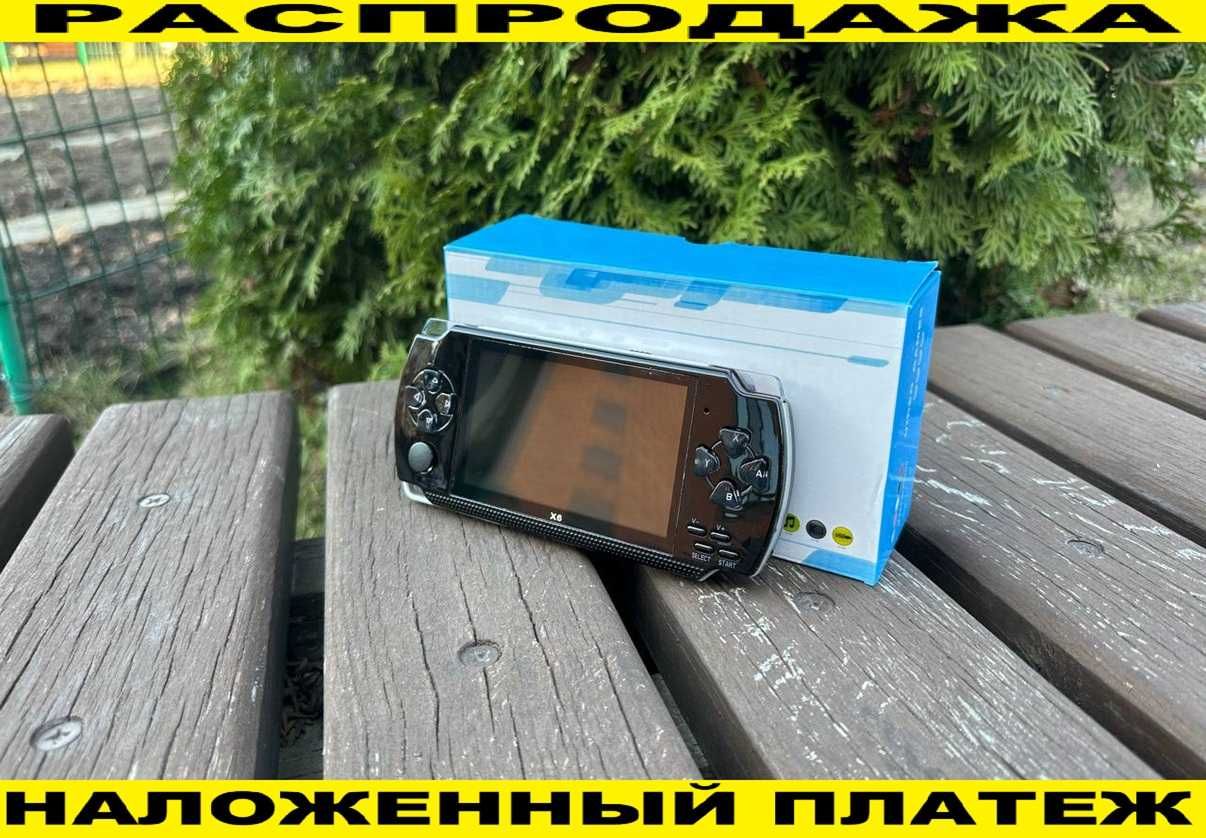 Игровая приставка консоль. Игра SONY PSP- 4.3"/ 8Gb/ 8мп/ 10 000 игр