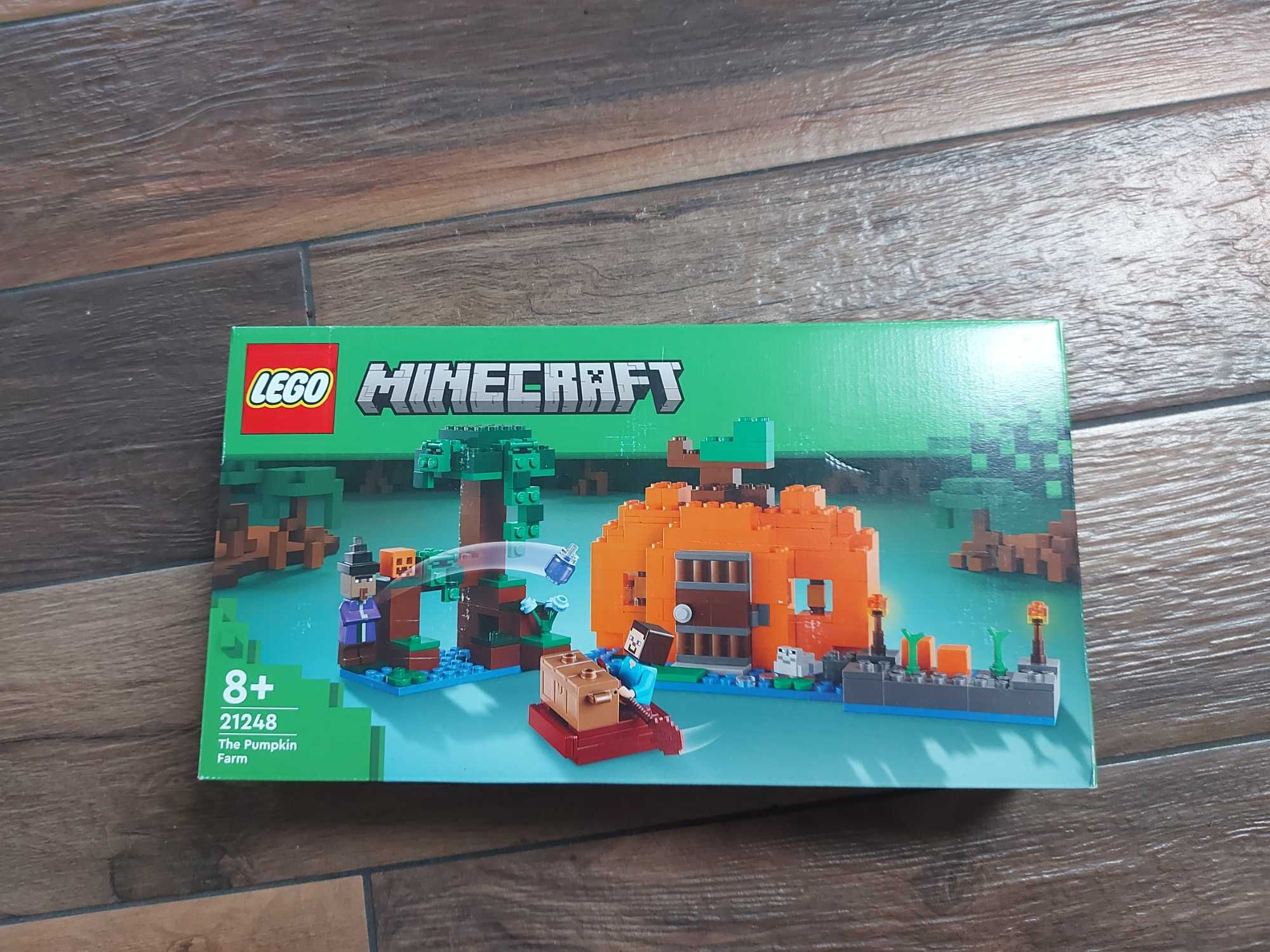 Klocki LEGO Minecraft 21248 - Dyniowa farma