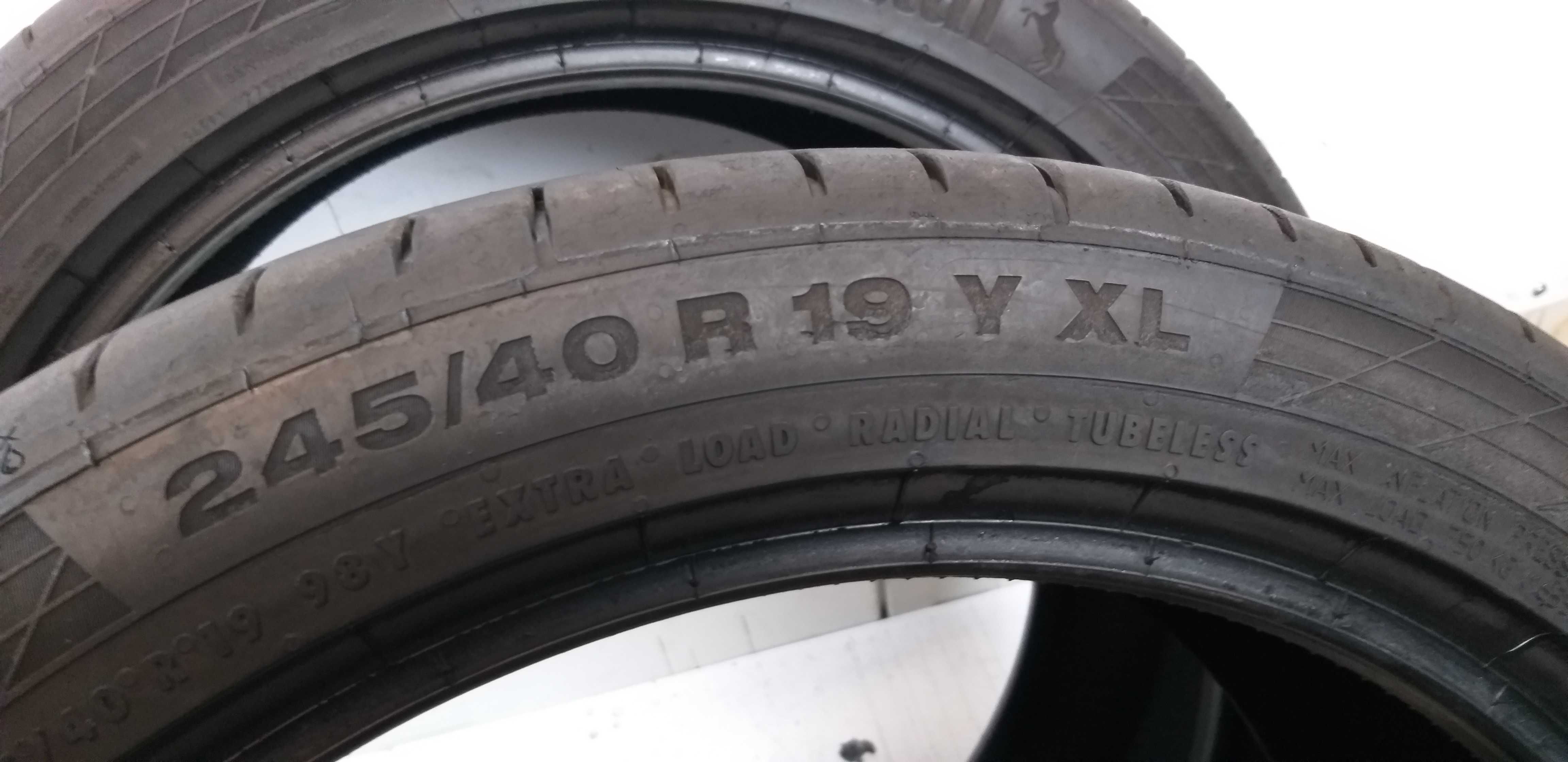 P140471C para 245/40R19 98Y Continental CSC5 2020r