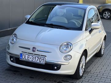 Fiat 500 nowa tapicerka, niski przebieg