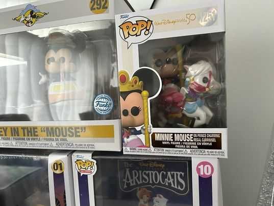 Funko POP Disney, vhs, princesas