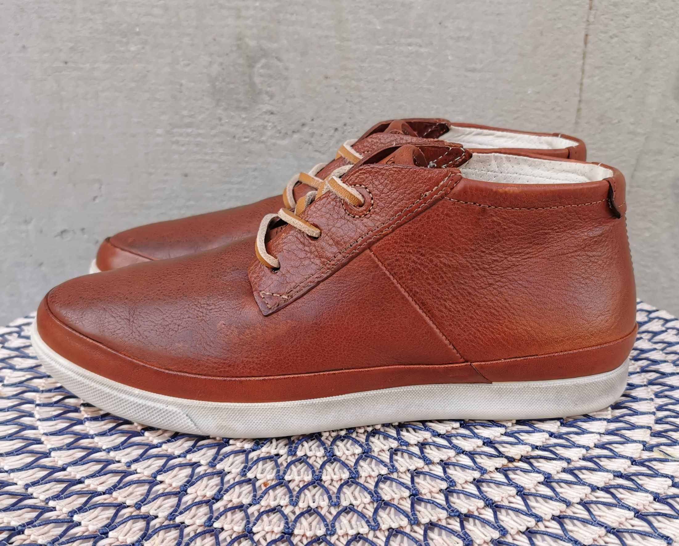 Шкіряні черевики кросівки Ecco DAMARA 37 р Оригінал