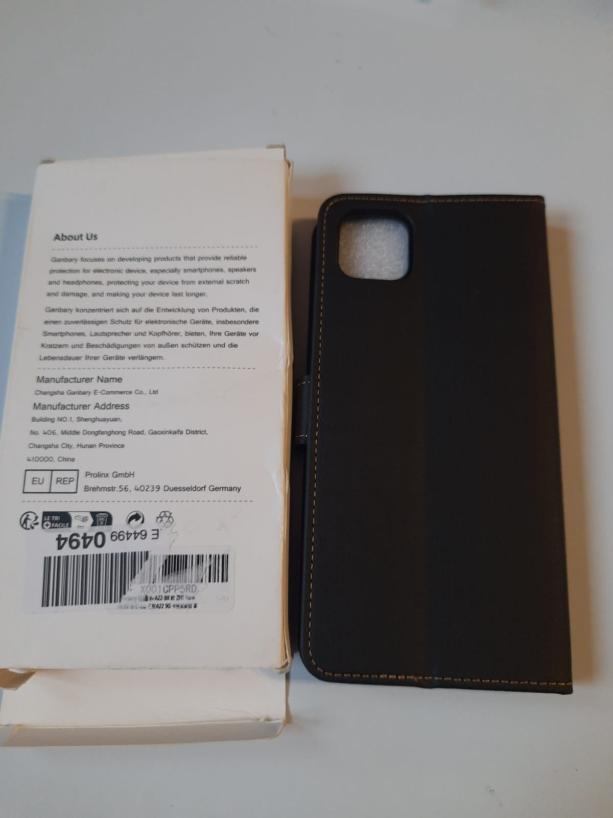 Etui Ganbary dla Samsung A22 5G