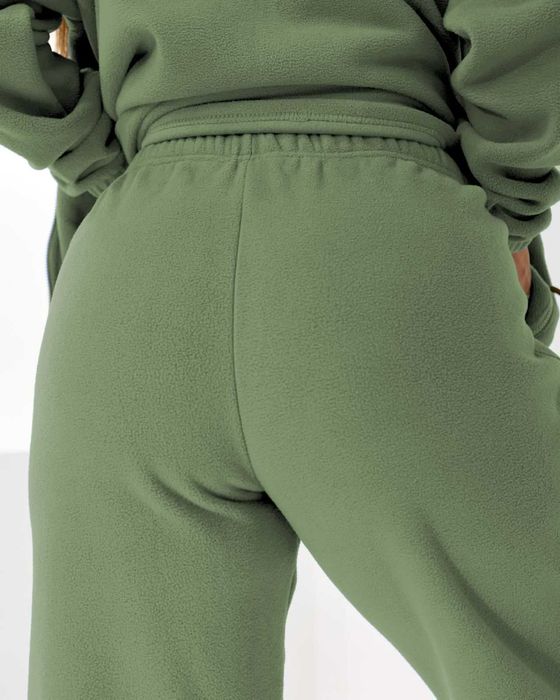 Дуже теплий спортивний прогулянковий флісовий костюм жіночий