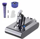 Bateria akumulator do Dyson V6 DC62 DC58 SV03 6000mAh filtr