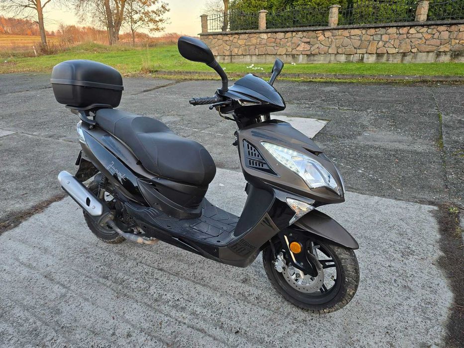 Junak 607 Skuter 50 DUŻY jak Barton Falcon 4t Wtrysk JAK NOWY! 2024r