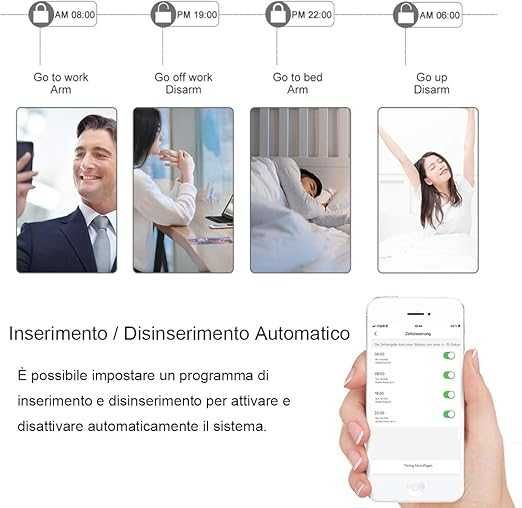 Alarm Wi-Fi/GSM TECPEAK – ochrona domu bez abonamentu