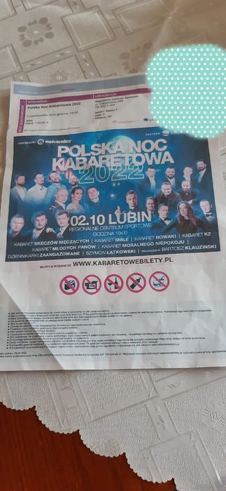 Polska Noc Kabaretowa w Lubinie bilet wstępu Hala RCS Lubin bilety !!!