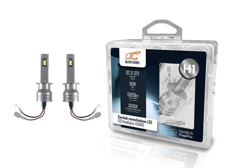 2 x  nowa zarówka led ledowe H1 DC 9-32Vmax 60W 6000LM auta samochodu
