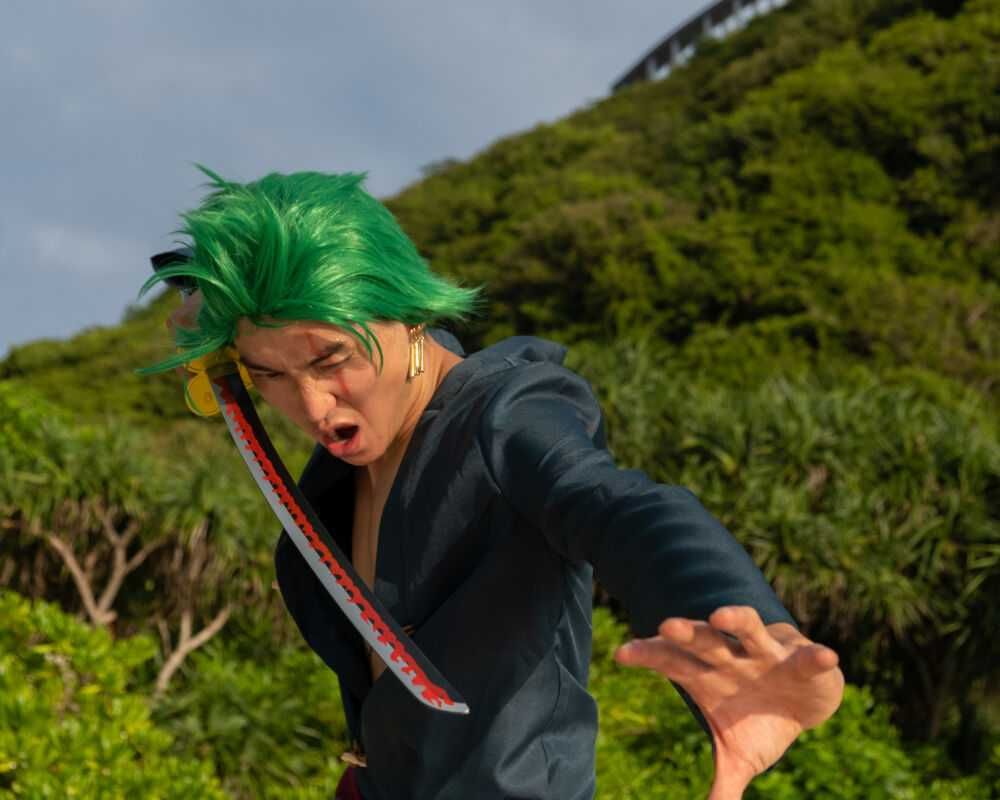 Miecz Katana Roronoa Zoro Enma One Piece Drewniany JT10661BK