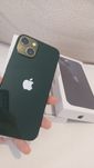 Iphone 13 excelente verde 128gboferta de capa,  carregador e cabo