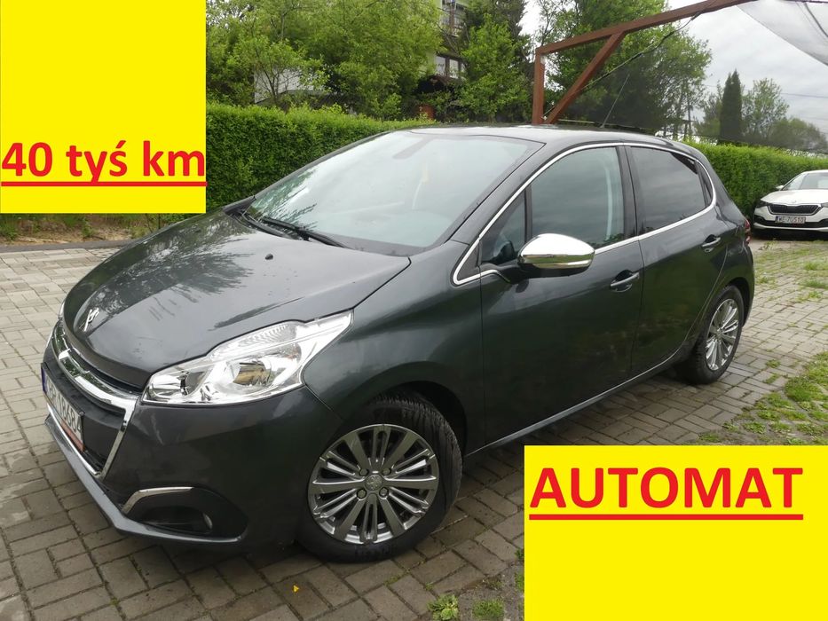 Peugeot 208 AUTOMAT Tylko 40tys km Jak nowy PL 2016r