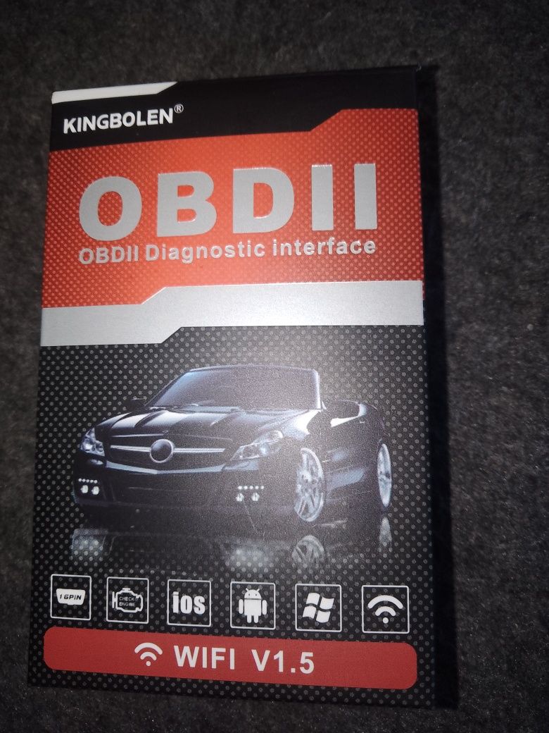 Автосканер ELM327 OBD2 V 1.5 автосканер WiFi, чип PIC18F25K80, Kingbol