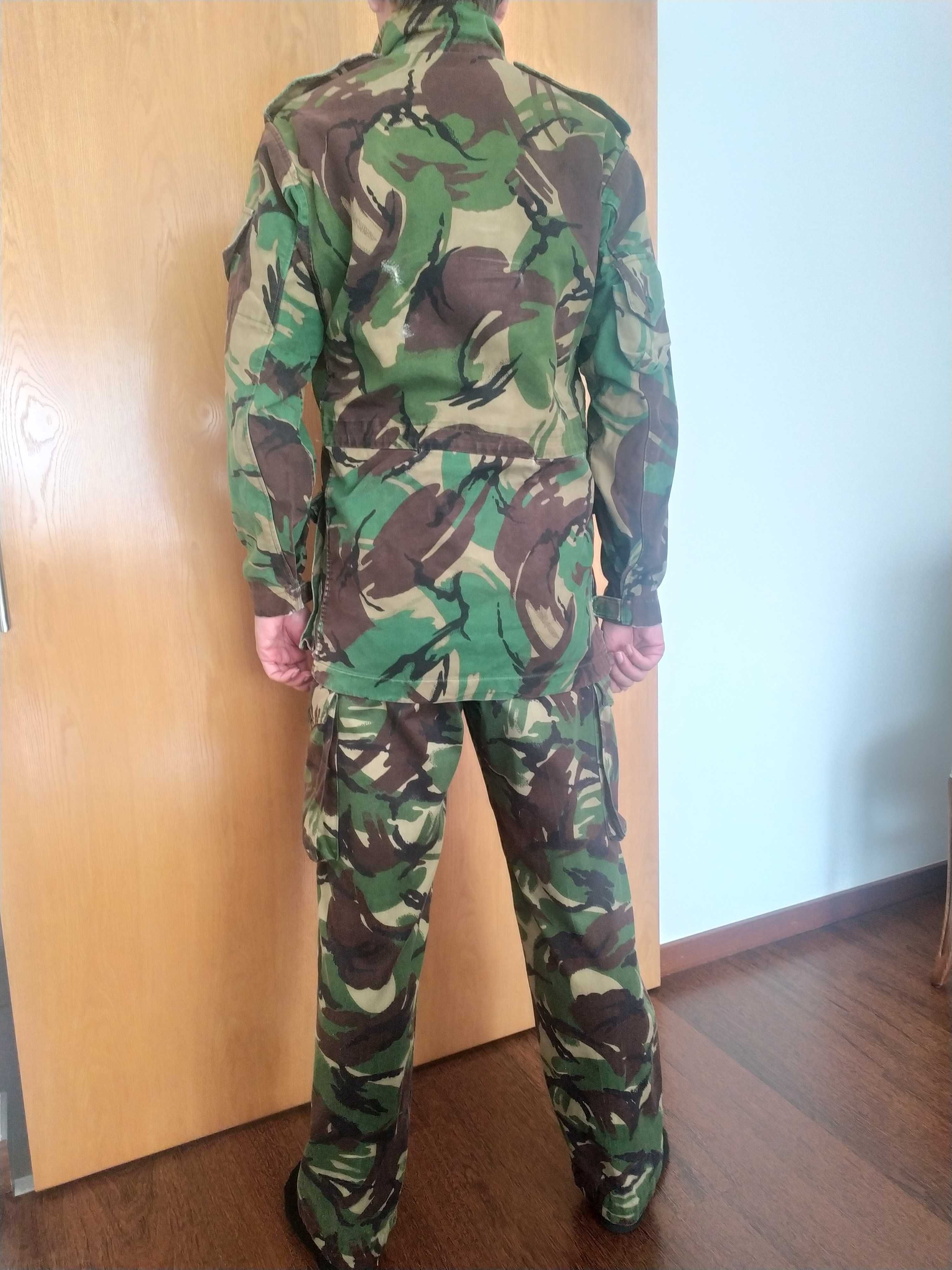 Fato camuflado smock combat