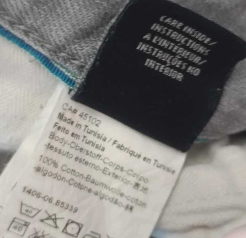 Scotch & Soda Amstedams Blauw ralston W32L32 szare jeansy straight