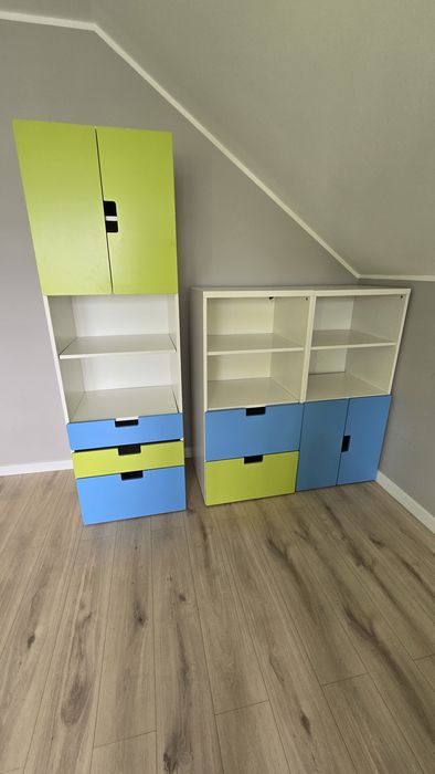 Meble dziecięce, zestaw mebli dzieciecych stuva ikea