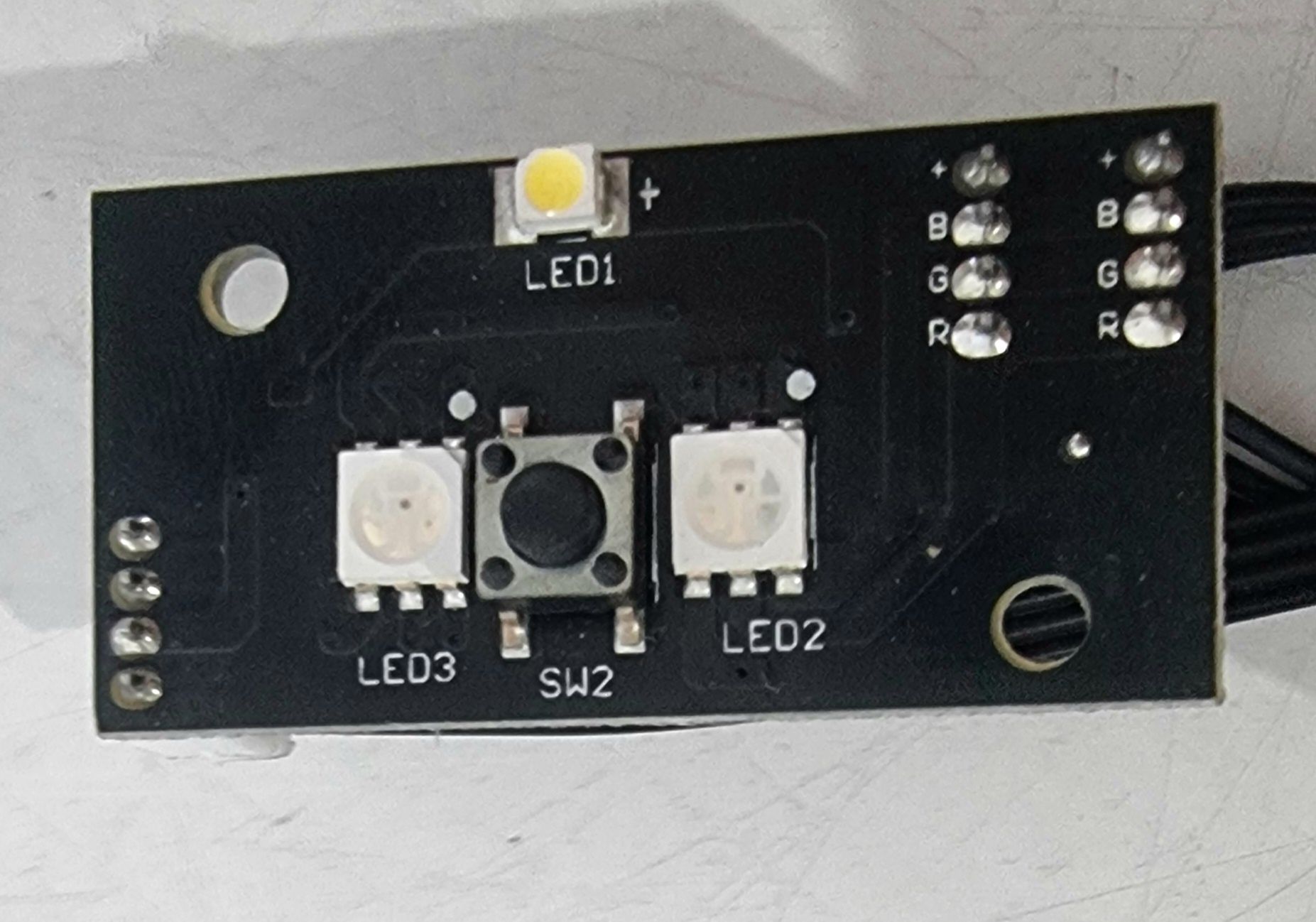 Płytki sterujące wentylatorami RGB/led z okablowaniem i SATA zestaw du