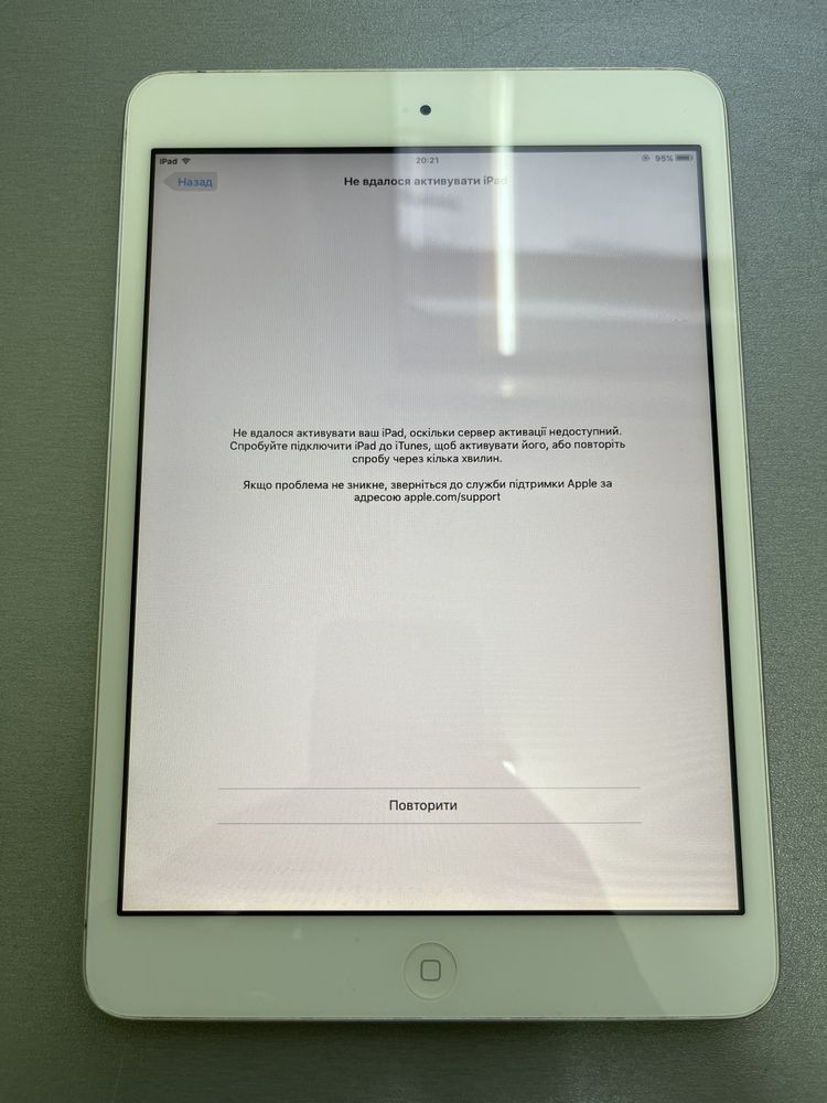 iPad A1432 на відновлення