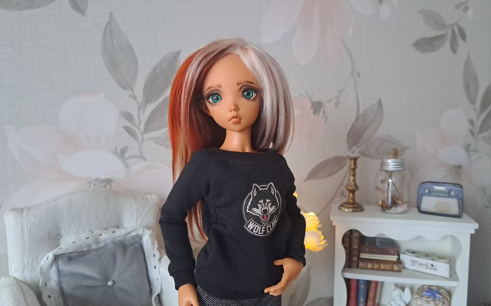 Bluza dla lalki bjd 1/4