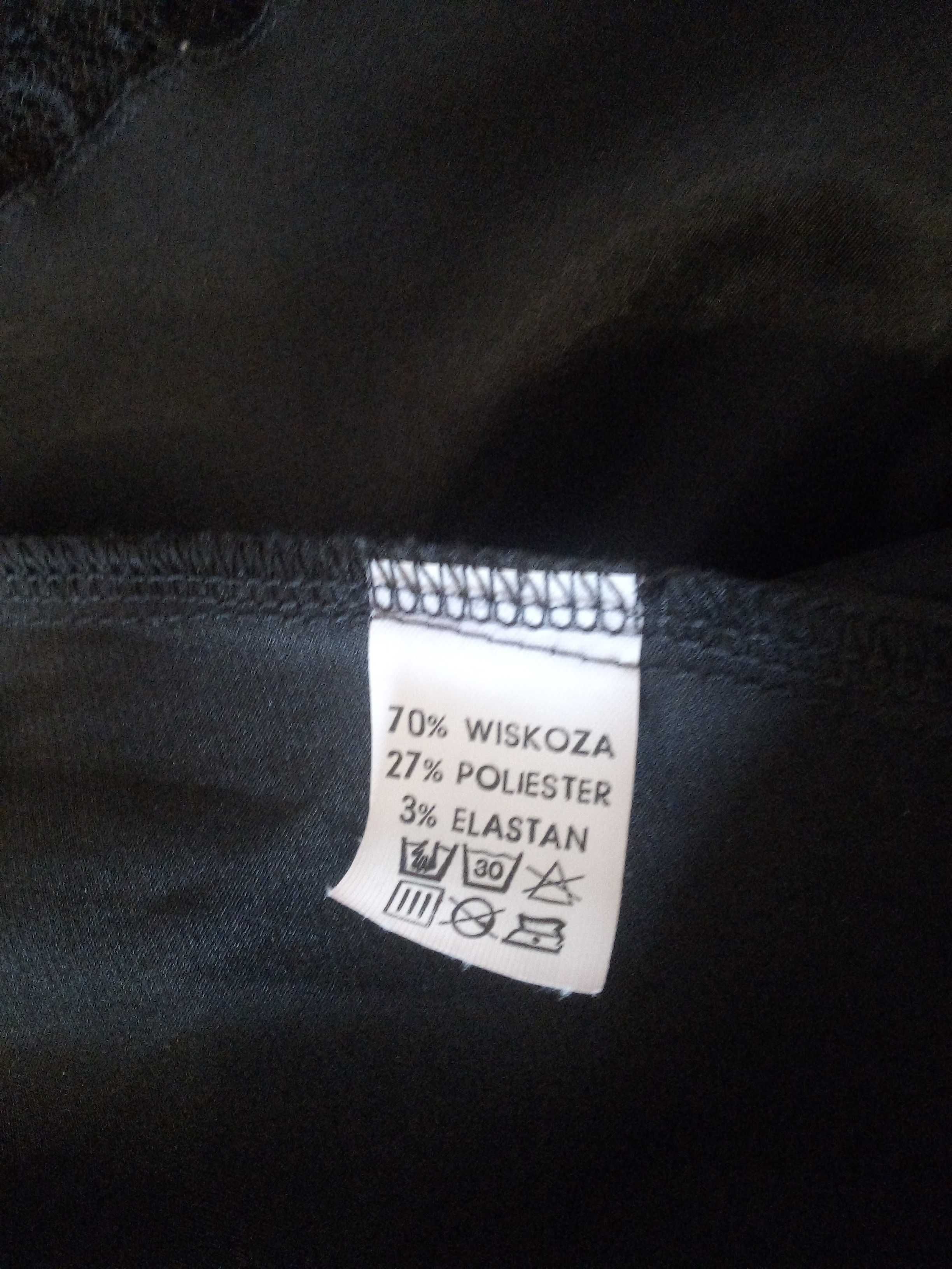 czarna sukienka piórka cekiny siateczka 46 impreza/bal/sylwester